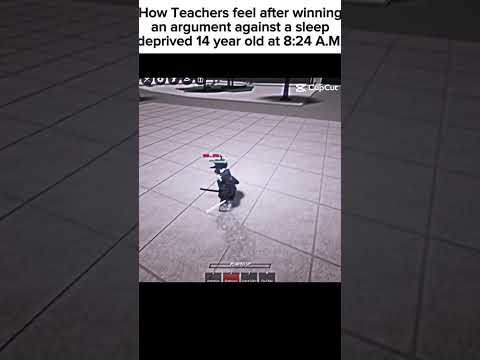 Teachers be like