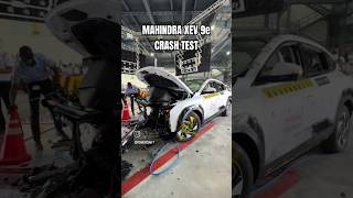 XEV e9 gets crash tested 👀 ⚡️#XEVe9 #Mahindra #crashtest #PowerDrift #PDArmy