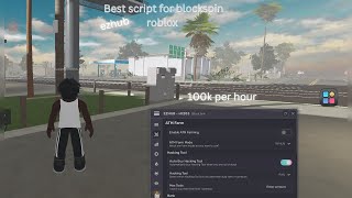 🔥*UNDECTED* ROBLOX BlockSpin | EZHUB SCRIPT | AUTO ATM FARM | KILLAURA | ESP