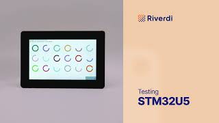 Benchmarking of 5-inch Riverdi STM32U5 Embedded Displays - LVGL
