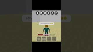 I give you ten dallas🤑🤑🤑🤑 #roblox #thestongestbattlegrounds #robloxthestrongestbattleground