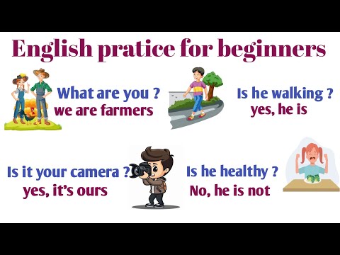 English pratice for beginners / English question answer / improve your spoken English