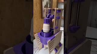 First dry test of the mug glazing machine. #dprint #cnc #engineering #automation #science #steam