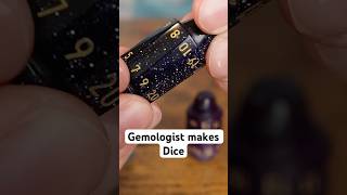 Watch the light 💎 #dnd #dice #gemstone #review #deckofdmthings