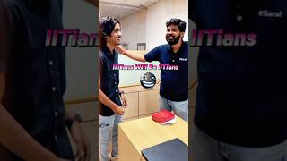 Prateek Sir Proved IITians will be IITians 💀| IIT Motivation 🔥 #esaral #jee #iit #shorts #viral