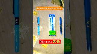 pilot v7 vs pilot v5 video 😉😎 #shorts #pilot #pens #comparison