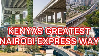 NAIROBI EXPRESS WAY. The Best Roads in Africa #NairobiExpressWay   #KenyaRoads #BestRoadsInAfrica