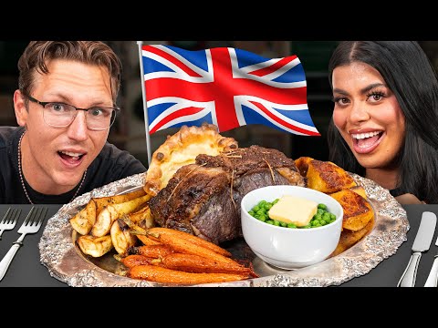 Drew Afualo Eats British Food For The First Time