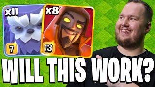 They BUFFED Super Wizards… So I Tried THIS Army at TH17! (Clash of Clans)