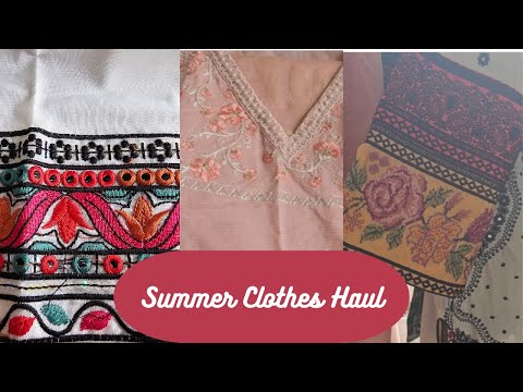 Pakistani Clothes Haul || #dailyvlog #vlog15
