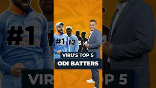 Top-5 #ODI batters ft. Virender Sehwag #ViratKohli #ChrisGayle #SachinTendulkar