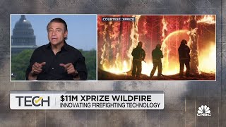 XPRIZE founder on $11M competition for wildfire fighting technology