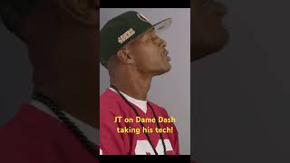 JT the Bigga Figga on Dame Dash stealing his tech. #jtthebiggafigga #blacktech