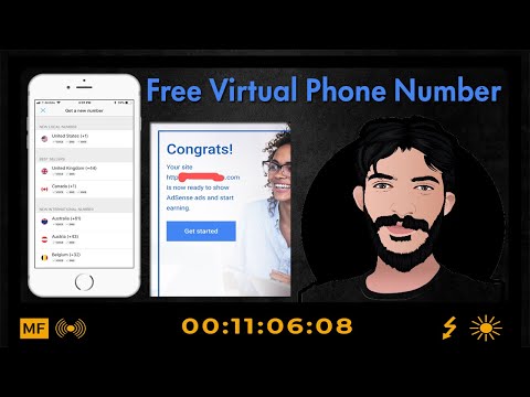Free US phone number for Google Adsense account || Haider Tech Factory