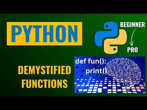 Python Functions | Python Tutorial for Complete Beginners