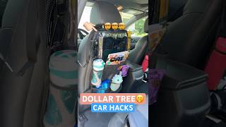 🤯 SHOCKING 👉🏻 Dollar Tree 🚙CAR HACKS✨!! *Must See* #car #hacks #dollartree #organization