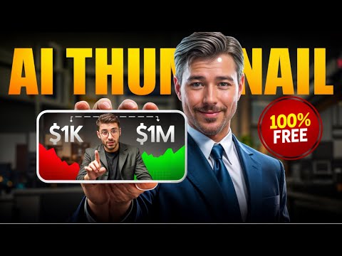 Create YouTube Thumbnails in SECONDS with FREE AI Tools! Boost Your CTR Like MrBeast & Iman Gadzhi
