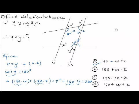 Lines and angles 1.5 Transversal questions