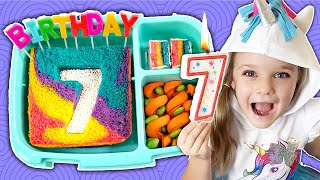 School Lunch TAKEOVER! 🎂 Lily's Birthday Lunches - Bunches of Lunches
