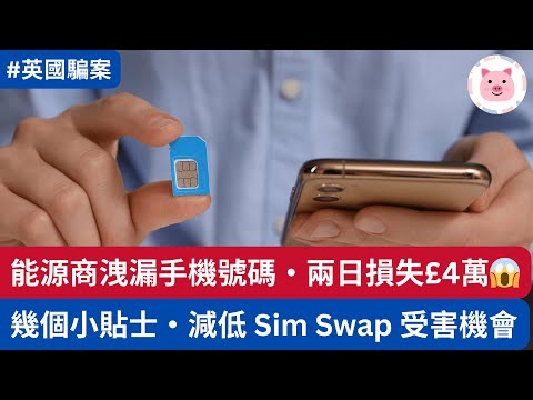 手機號碼被盜，48小時內損失£4萬！幾個小貼士減低 Sim Swap 受害機會  #英國生活 #英國騙案 #英國電話