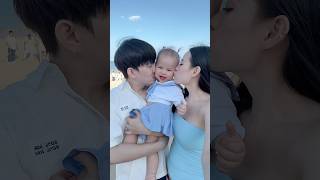 Mom + Dad + Baby = ❤️ - Trà Đặng Official #viralvideo #shorts #family #baby #foryou #babycute