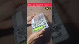 32 in 1 mini screwdriver set #unboxing