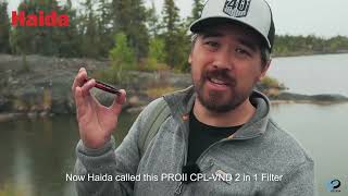 Haida PROII CPL-VND 2 in 1 Filter makes your fishing journey easier!