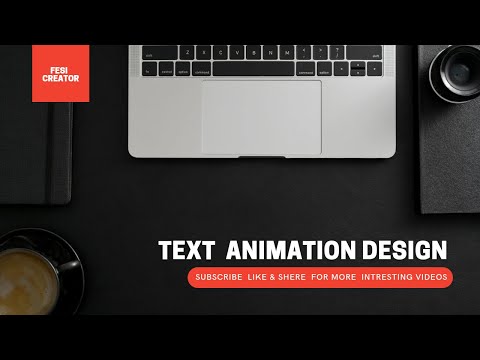 Html and Css Simple Text Animation Design