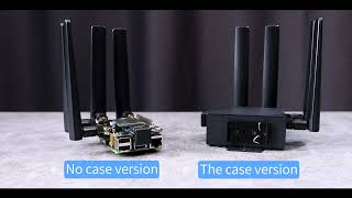 Waveshare RM500x/RM502x 5G HAT for Raspberry Pi, quad antennas LTE-A, multi band, 5G/4G/3G