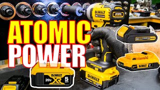 MORE POWER - Big Batteries - DeWalt 20V Atomic Impact Driver Review [DCF809]