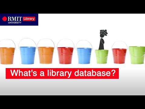 What's a library database?