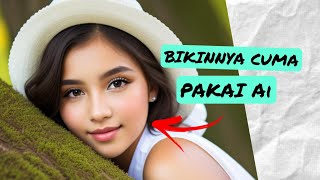 BIKIN GAMBAR AI GRATIS#ai #digitalart #photography #picsart