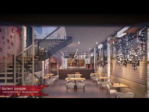 Cafe Designs Architectural presentation