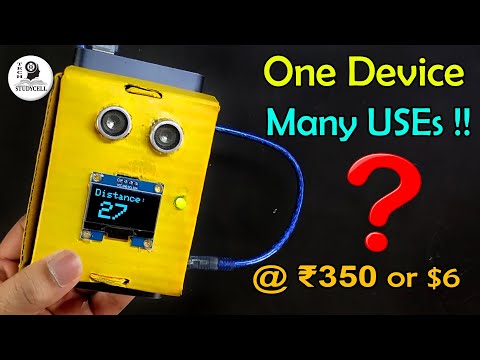 Ultrasonic sensor HCSR04 and Arduino distance measurement