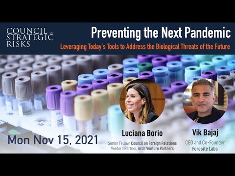 Preventing the Next Pandemic—Leveraging Today’s Tools to Address Biological Threats of the Future