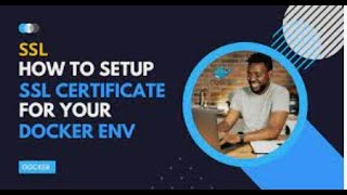 how to install ssl certificate in docker container