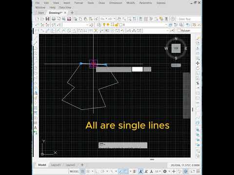 Single lines to Polyline and vice versa in AutoCAD