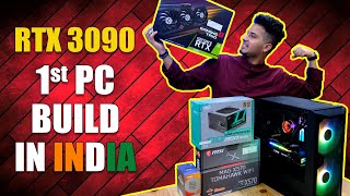 First RTX 3090 PC Build in India *EMOTIONAL* Rs.300000 Gaming & Productivity PC Build 2020
