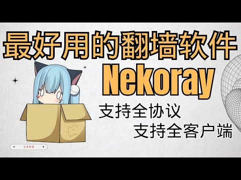 【2024超强科学上网软件Nekoray电脑端全教程】打造原生Sing-Box内核,完美V2/Clash多重订阅，多节点网络测试（URL，下载速度，路由规则TUN模式）