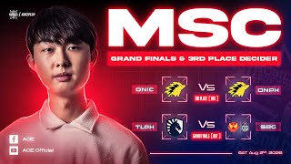 [ Official Burmese 🇲🇲 restream by ACE ] MSC GrandFinal Liquid Ph vs SRG|OG #MLBBEsports #MSC2025