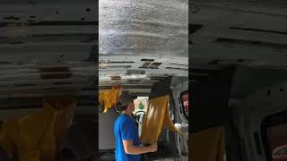 Insulating my Vauxhall Vivaro camper conversion ready for van life