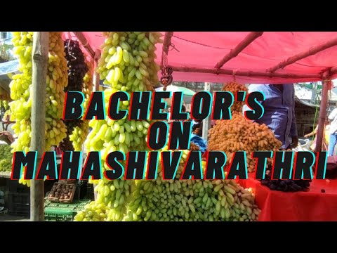 Bachelor's Buying froots on SHIVARATHI #shivaratrispecial #friends.