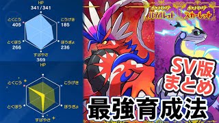 【ポケモンSV】最強に育成する方法攻略 6Vメタモンが不要になった初心者向け育成方法をまとめ 星7星6レイドに行く前に【スカーレット・バイオレット実況攻略】