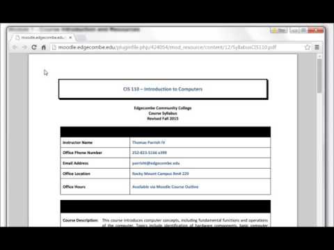 How download your syllabus or timeline