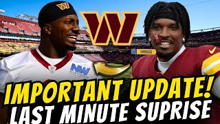 ⚡ HOT WEEK! LOOK WHAT HE DID!! NOBODY EXPECTED THIS! WASHINGTON COMMANDERS News Today! 2025