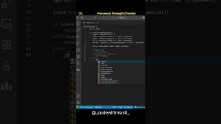 FOLLOW FOR MORE #PythonMiniProject #TechReels #CyberSecurity #PythonForBeginners #ShortsThatTeach