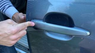 How to Replace a Toyota Sienna Door Handle: 2004-2010