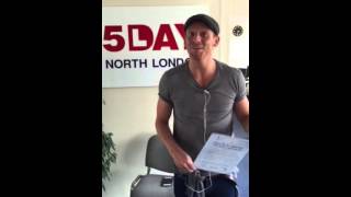 Joe Swash, former Eastenders and Celebrity Get me out of here! actor