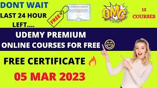 Udemy Free Courses | Udemy Free Courses Certificate Coupon Code | Tech-Savvy Vinay | #udemy |#5march