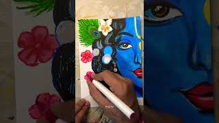 Art is life 🤞🏻#art #artist #mahadev #krishnaart #acrylicpainting #artlover #love #artislife #shiva